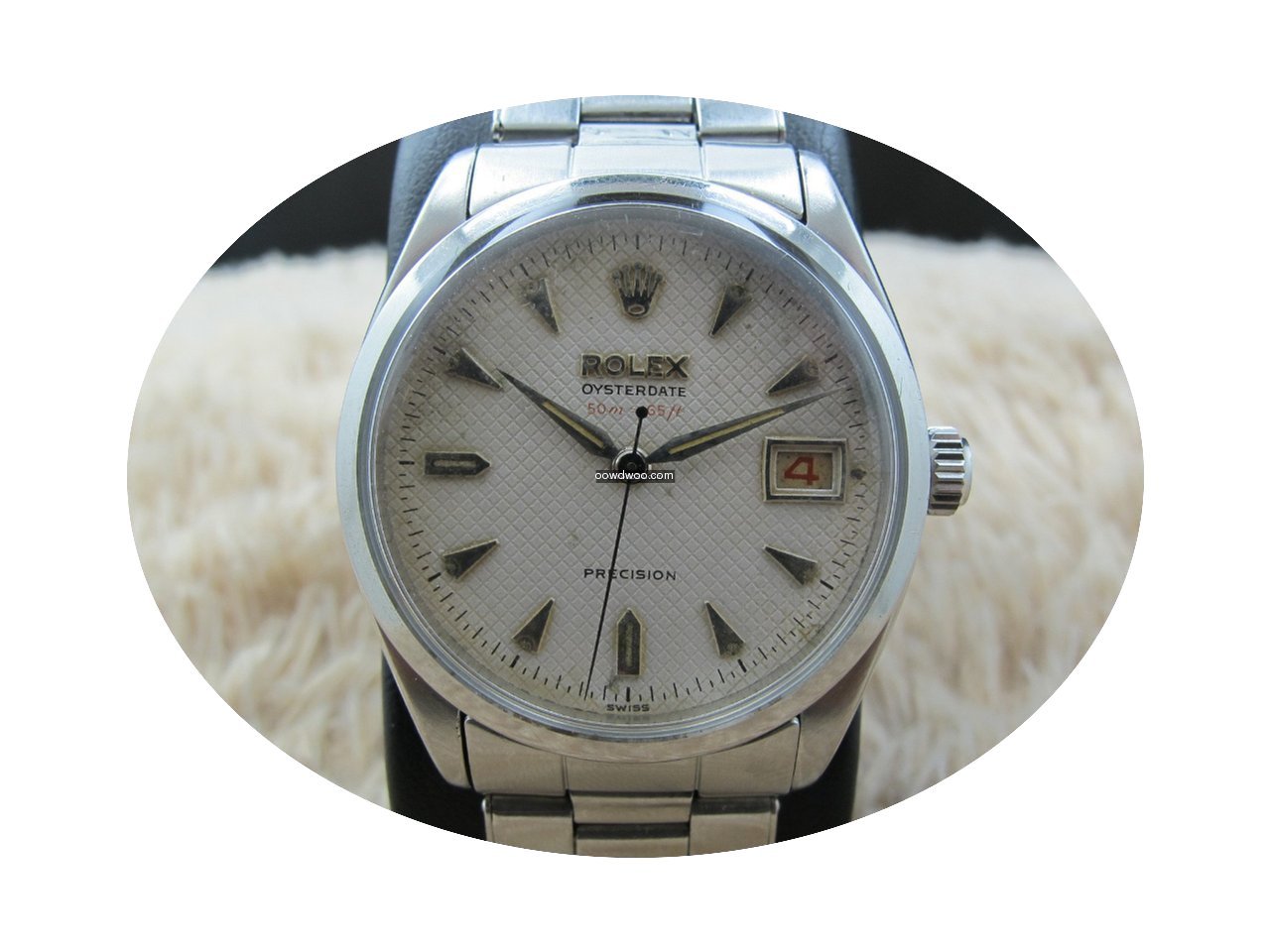 Rolex OYSTERDATE 6294 Original Honeycomb...