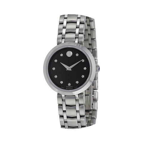 Movado Automatic Black Dial Stainless St...