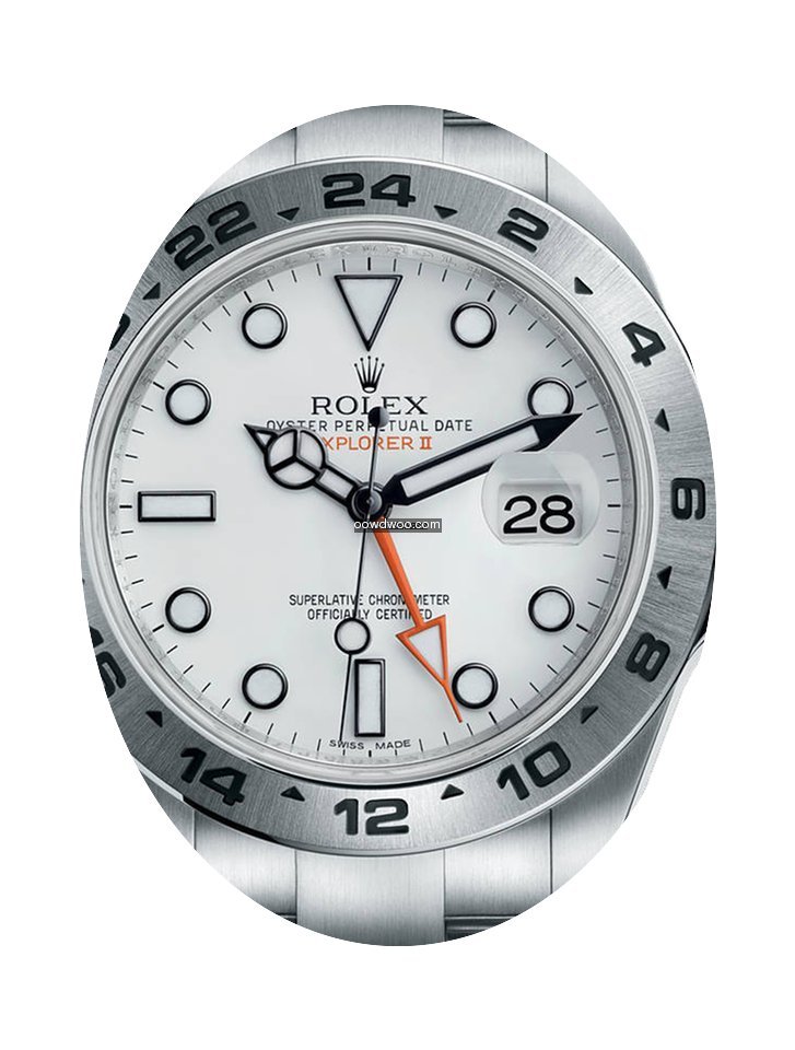 Rolex Oyster Perpetual Explorer II White...