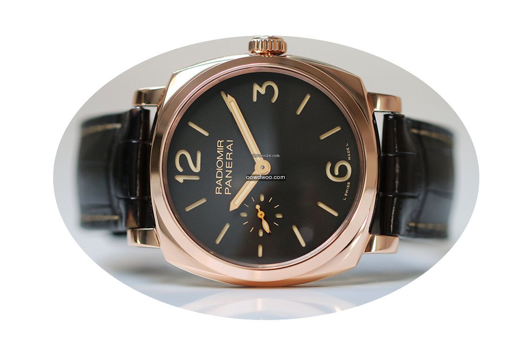 Panerai Radiomir 1940 42mm rose gold ful...