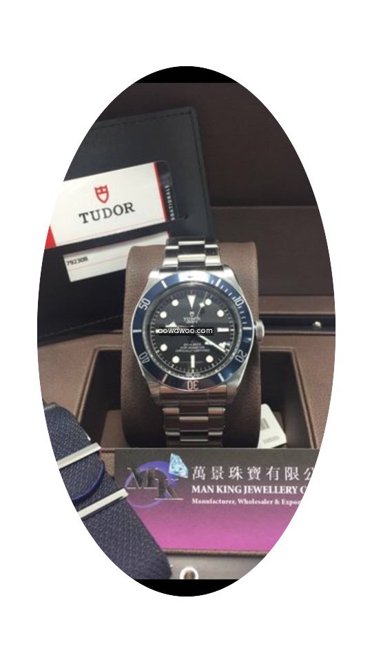 Tudor 79230B Heritage Black Bay Steel Br...