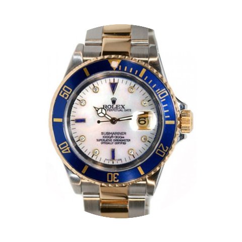 Rolex Submariner 16613 Stainless Steel a...