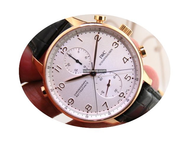 IWC 3712 Portuguese Chronograph Rattrapa...