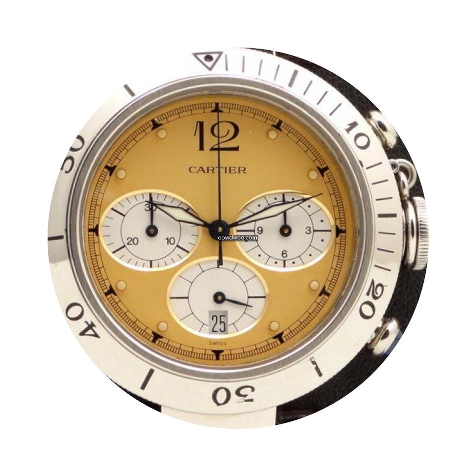 Cartier | Pasha 38 mm Chronograph Stainl...