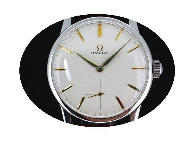 Omega Handaufzug White Dial New Old Stoc...