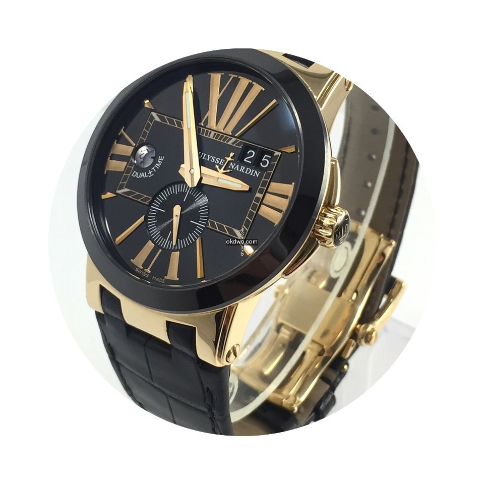Ulysse Nardin Executive Dual Time ad: $1...