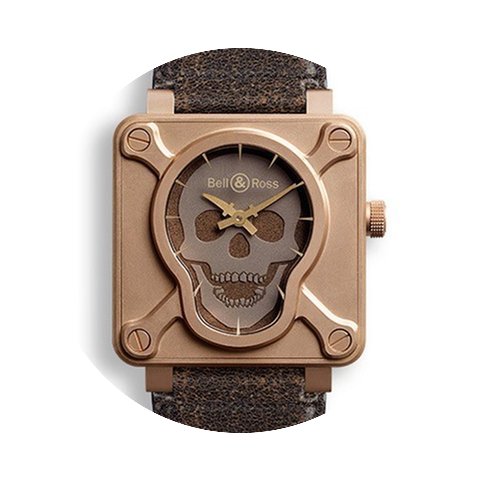 Bell & Ross BR 01 Skull Bronze...