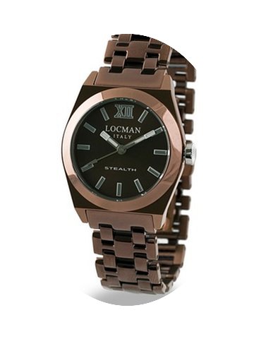 Locman Stealth 0204BNBNFNK0BRN Quartz La...