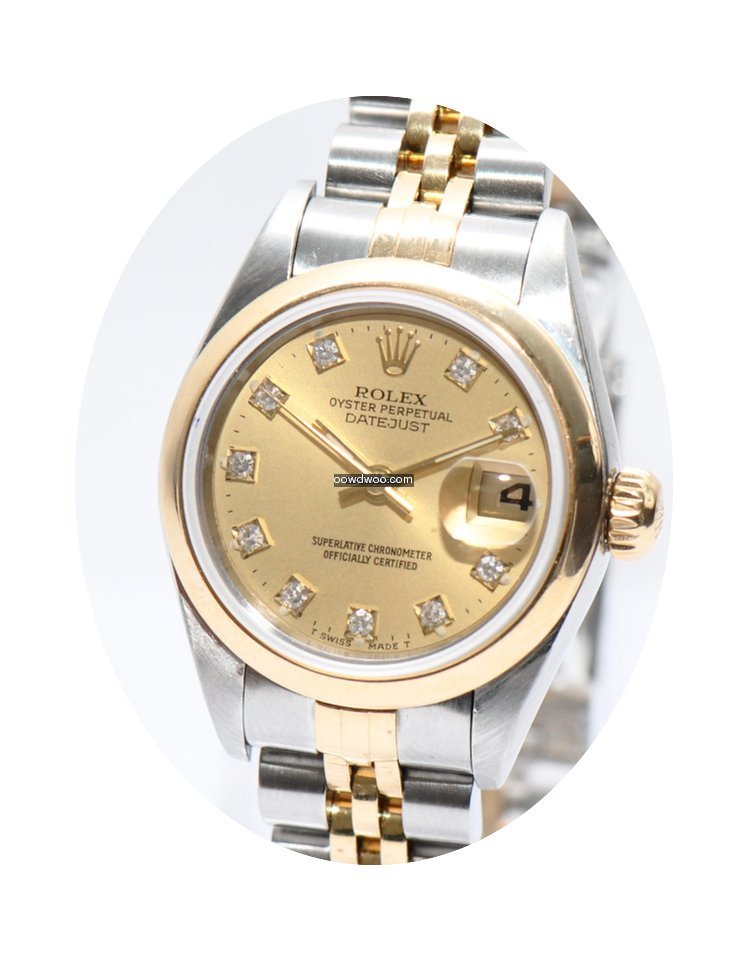 Rolex Lady Datejust Stahl Gold aus 2001 ...