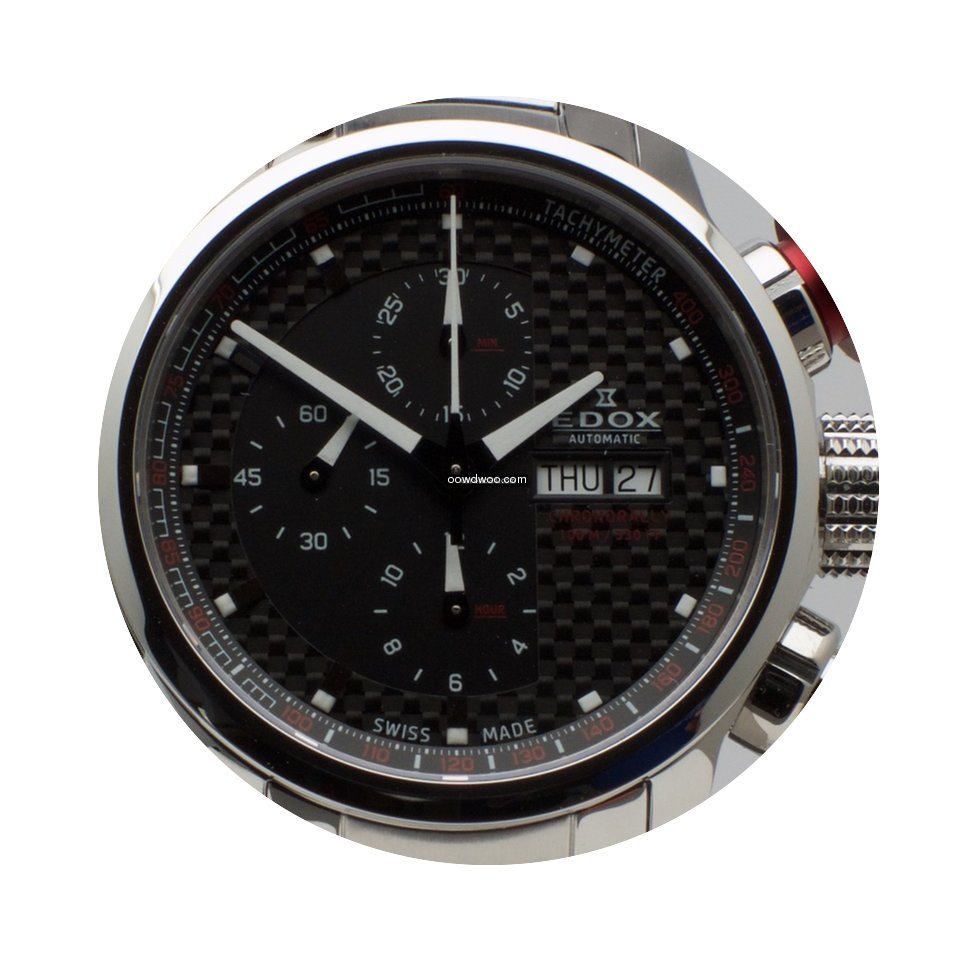 Edox WRC Chronorally Chronograph Carbon ...