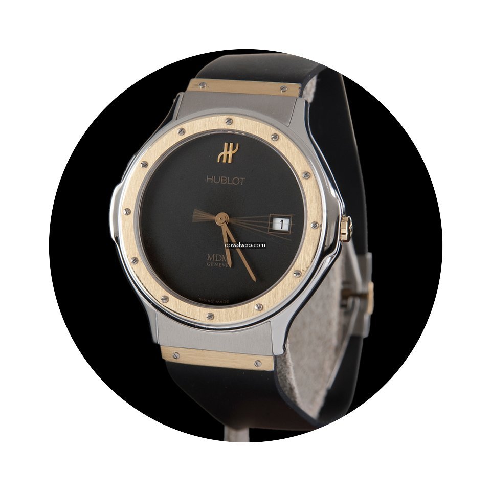Hublot Classic Steel and Gold Quartz Men...