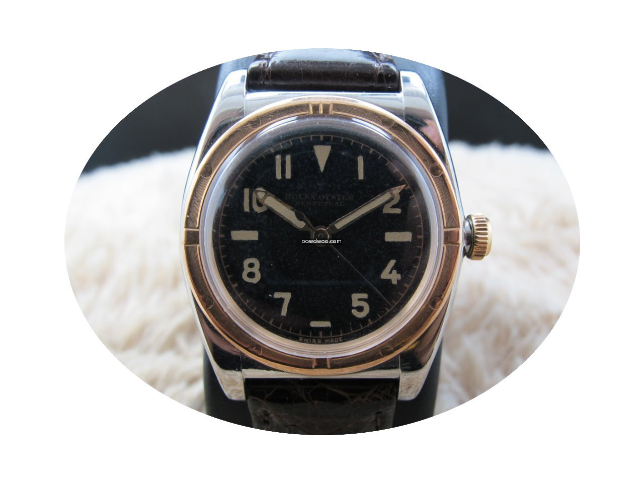 Rolex BUBBLEBACK 2940 2-Tone SS/PG with ...