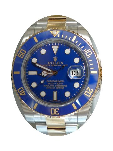 Rolex SUBMARINER STEEL/GOLD 116613LB...