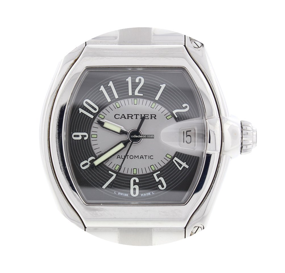 Cartier Roadster Large Steel W62025V3 wi...