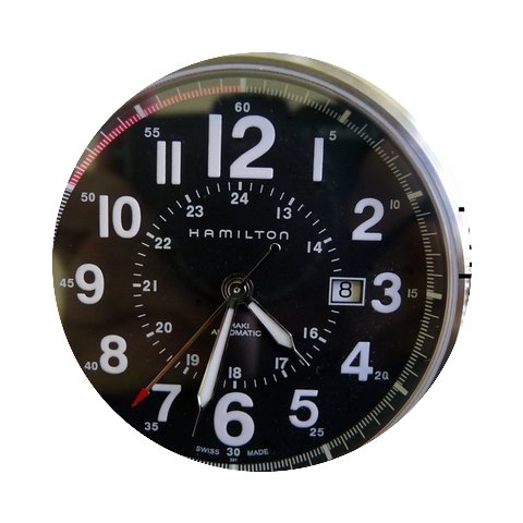 Hamilton Officer Khaki Auto...