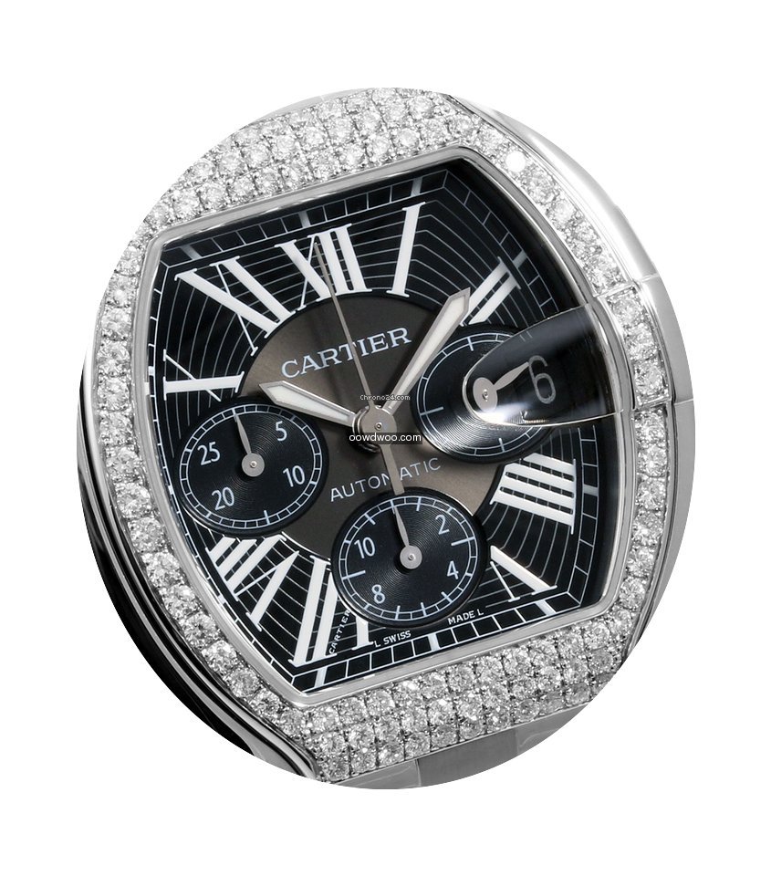 Cartier Steel 48mm XL Roadster Chrono - ...