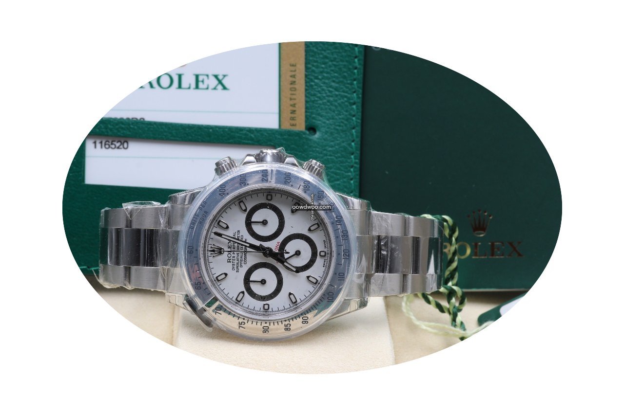 Rolex Daytona 116520 NOS Chromalight Blu...