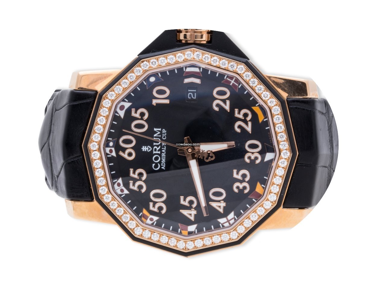 Corum Admirals Cup Competition 40 18K Di...