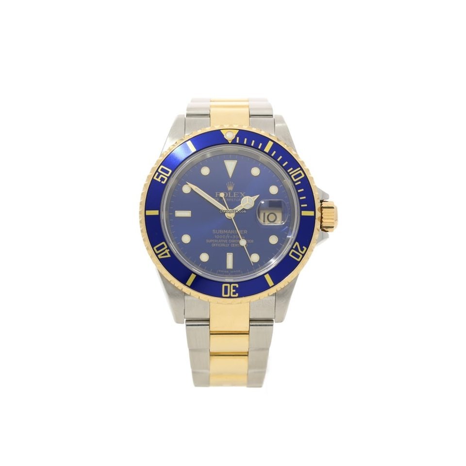 Rolex Submariner 16613 - Blue - 2007...
