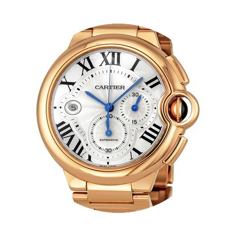 Cartier Ballon Bleu Chronograph 18K Soli...