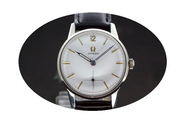 Omega Handaufzug White Dial cal.265 ca.1...