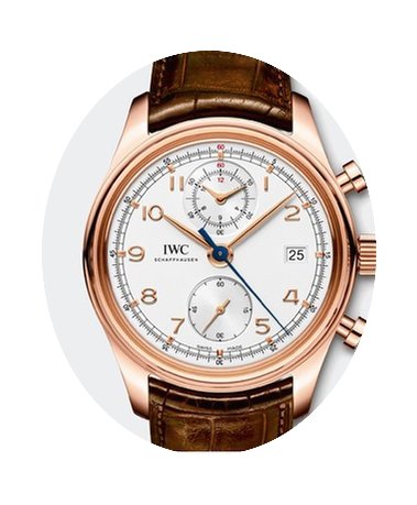 IWC Portoghese Chronograph Classic Red G...