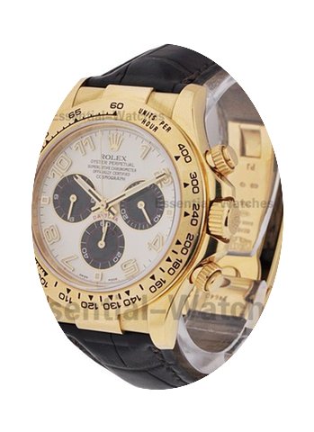 Rolex Used Yellow Gold Daytona on Strap ...