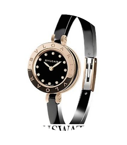 Bulgari B.zero1 Black Dial 18K ROSE GOLD...