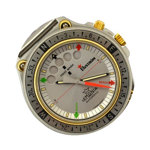 Lemania ELVSTROM REGATTA 8734 RACING CHR...