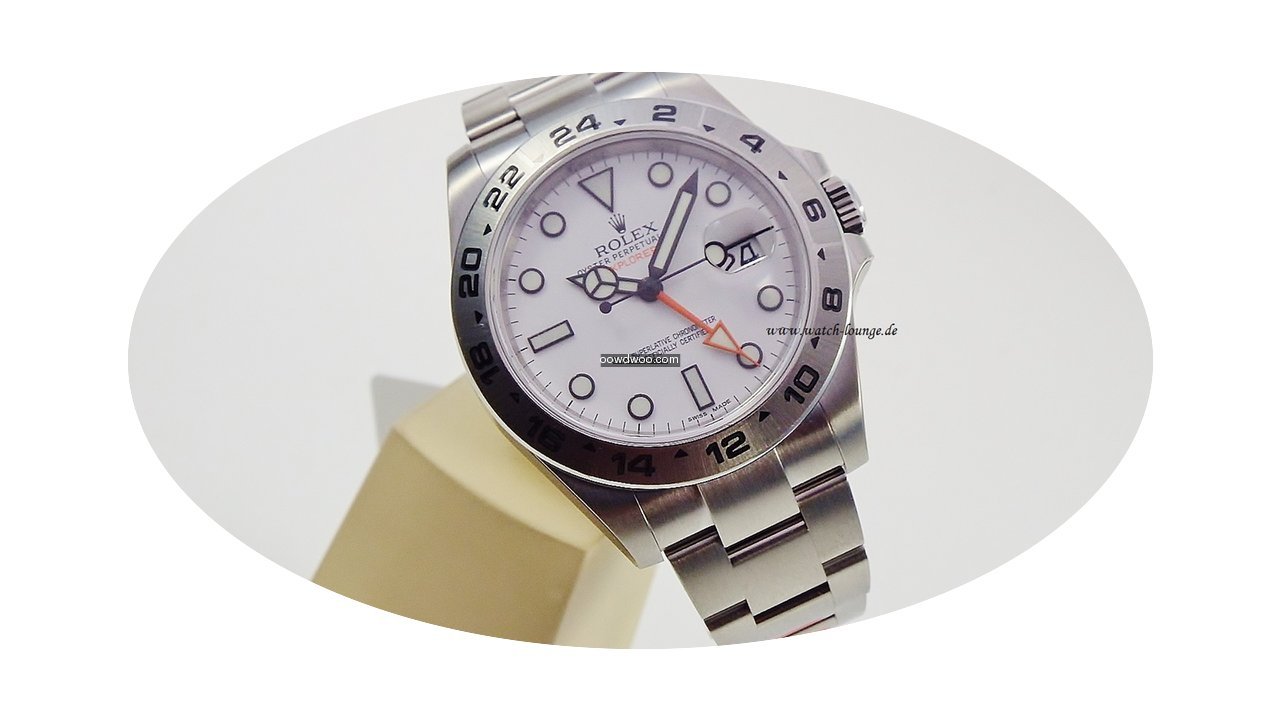 Rolex Explorer II weiss LC EU unworn box...