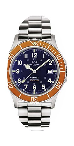 Glycine Combat Sub 42 mm Automatic stain...