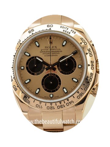 Rolex Daytona Or rose...