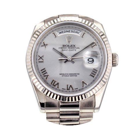 Rolex Day-date 36mm 118239 18k White Gol...