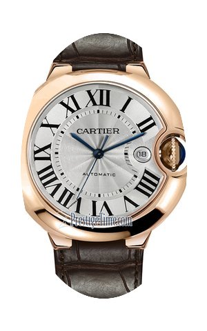 Cartier Ballon Bleu 42mm Mens Watch...