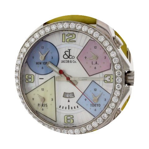 Jacob & Co. Men's . Five Time Zones ...