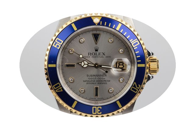 Rolex Submariner Serti Dial...