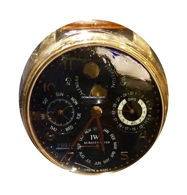 IWC PORTUGUESE PERPETUAL CALENDAR ROSE G...