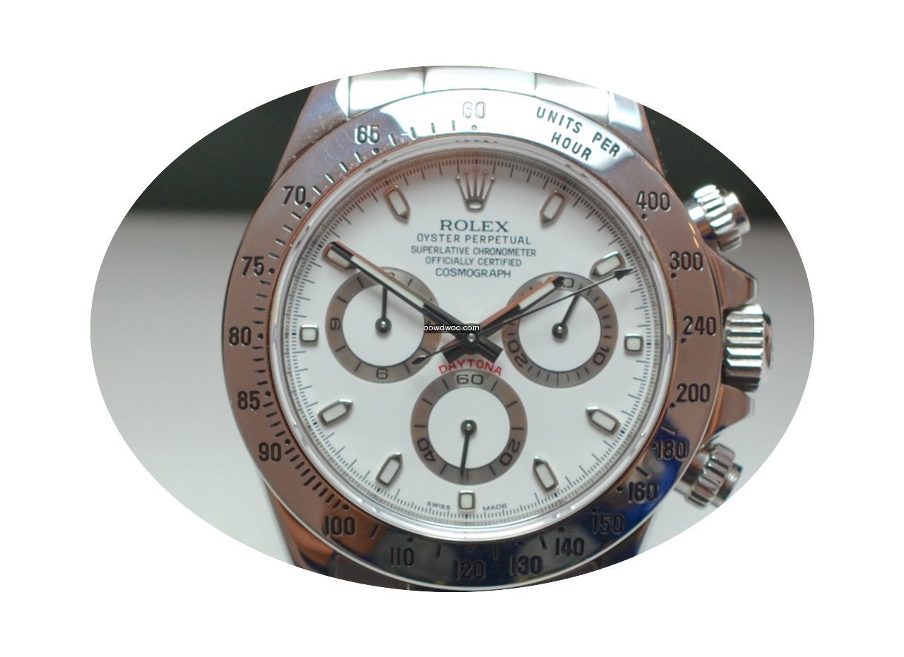 Rolex Daytona Stahl Random Serie Chromol...