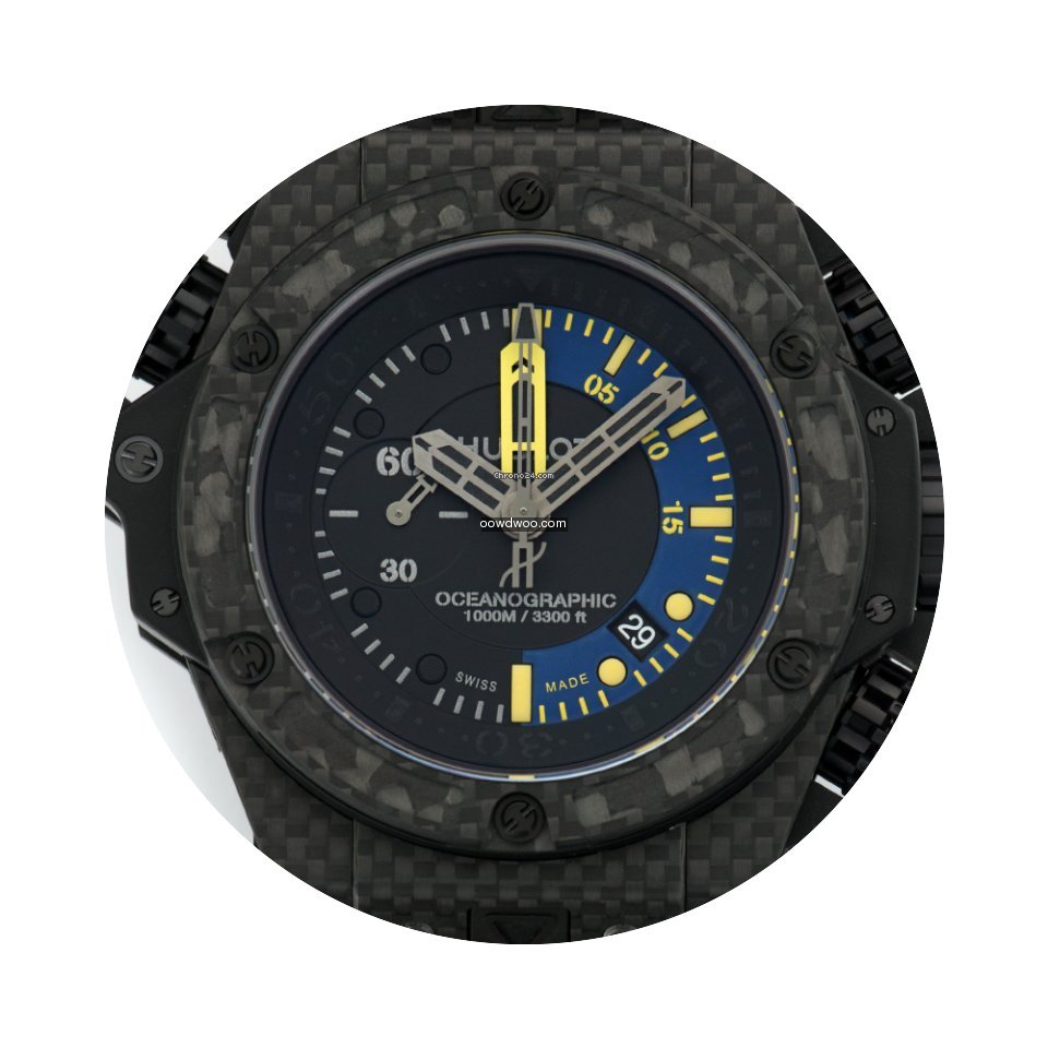 Hublot King Power Oceanograph Carbon Fib...