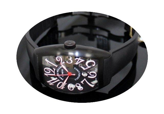 Franck Muller Casablanca black PVD RED C...