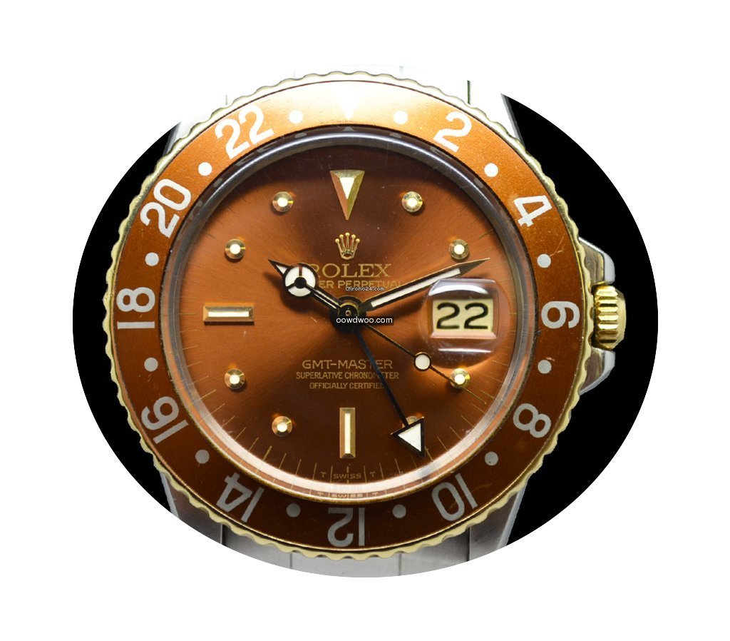 Rolex GMT Master 1675 Nipple Dial Rootbe...