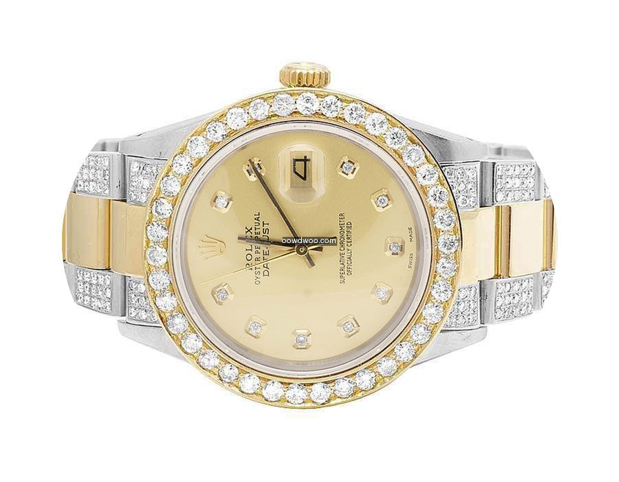 Rolex Datejust Two Tone 18K/ Steel 36MM ...