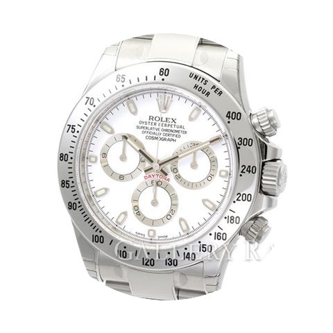Rolex Cosmograph Daytona White Dial Stee...