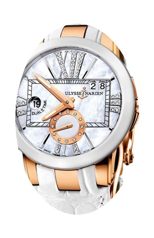 Ulysse Nardin Executive Dual Time Ladies...