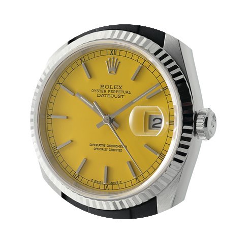 Rolex Datejust Steel & White Gold Be...