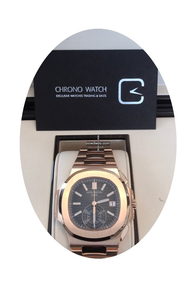 Patek Philippe Nautilus Chronograph Rose...