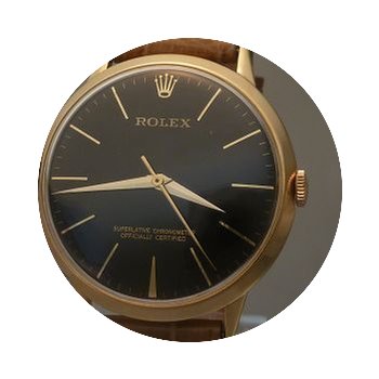 Rolex vintage calatrava gold 18 ct rare ...
