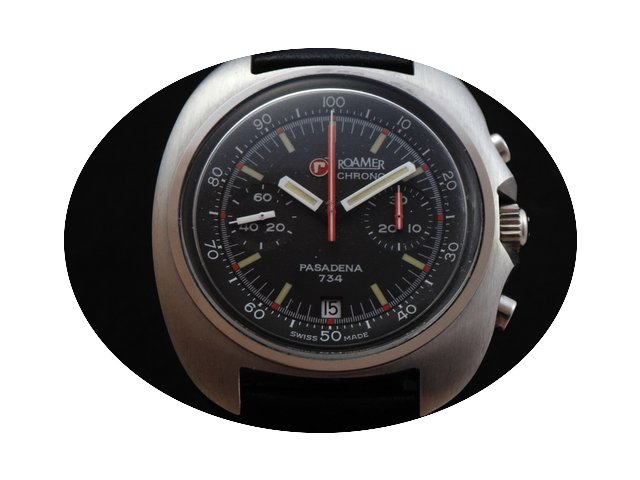 Roamer Pasadena Chronograph 70's NOS...