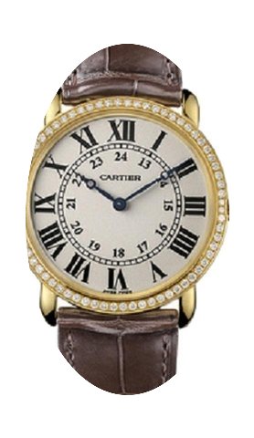 Cartier Ronde Louis 18K Yellow Gold Diam...