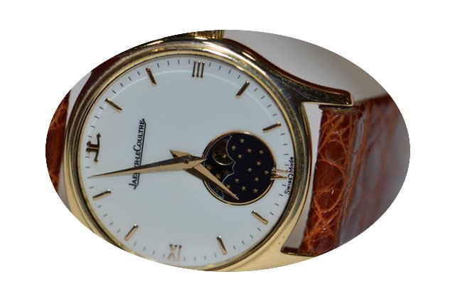 Jaeger-LeCoultre Moonphase 18K Solid Gol...